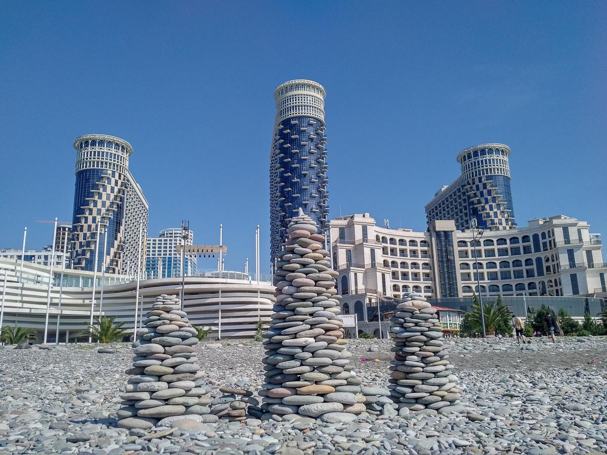 Apartment On Khimshiashvili Batumi Bagian luar foto